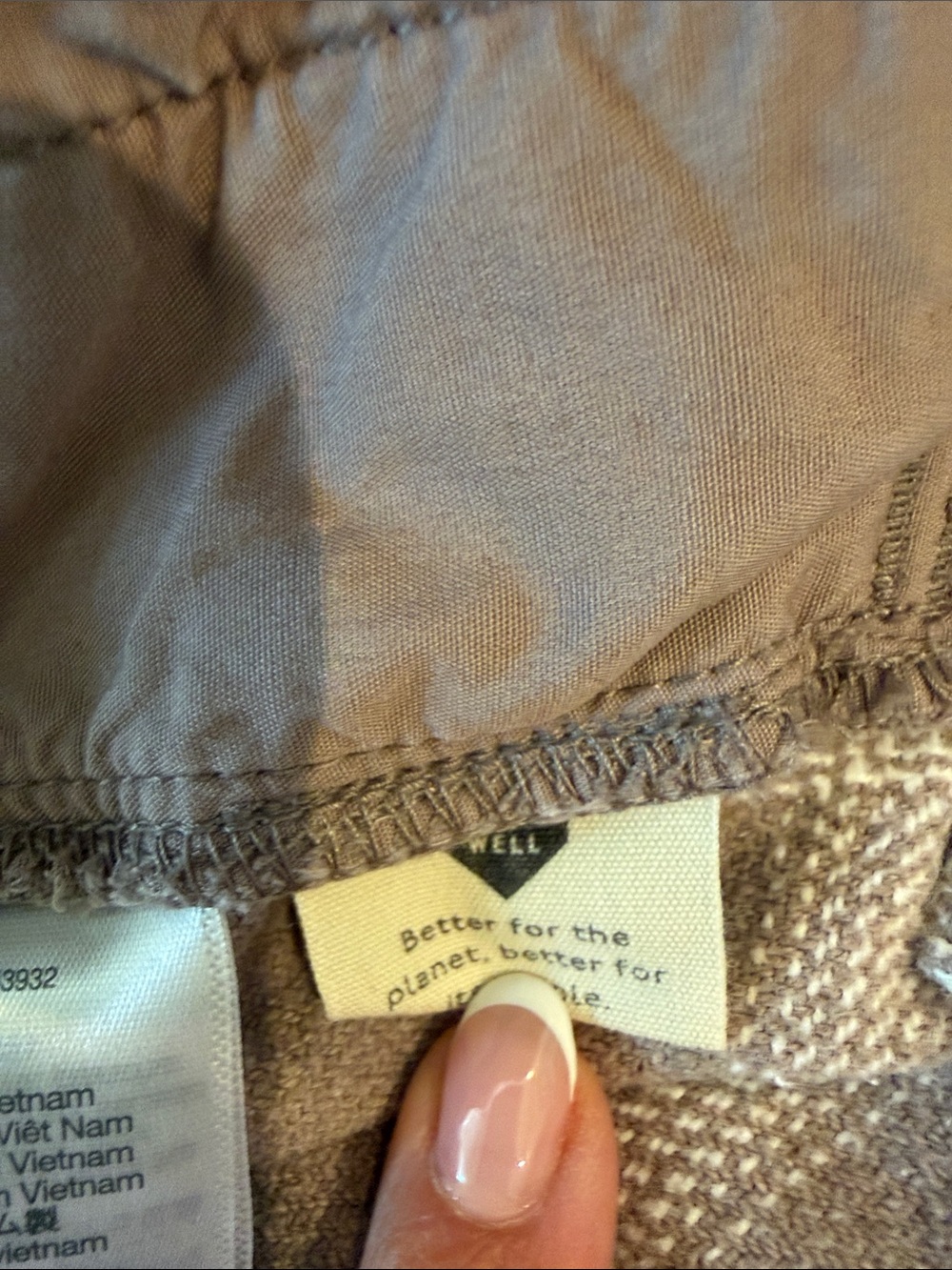 Madewell Taupe Plaid Button-Down Shirt Jacket Women’s Size L - Picture 12 of 13
